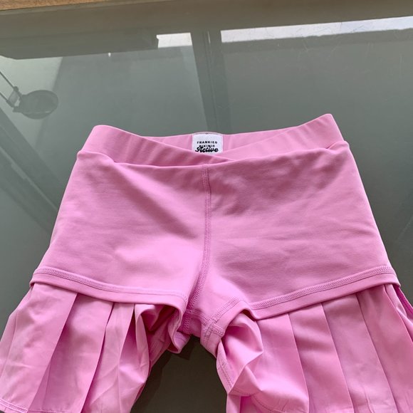 **RELISTED**BNWT FRANKIES BIKINI WINDY TENNIS MINI SKIRT PINK SZ XS - Picture 5 of 12